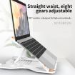 ICE COOREL E5 Laptop Cooling Bracket with Phone Holder - White - 2