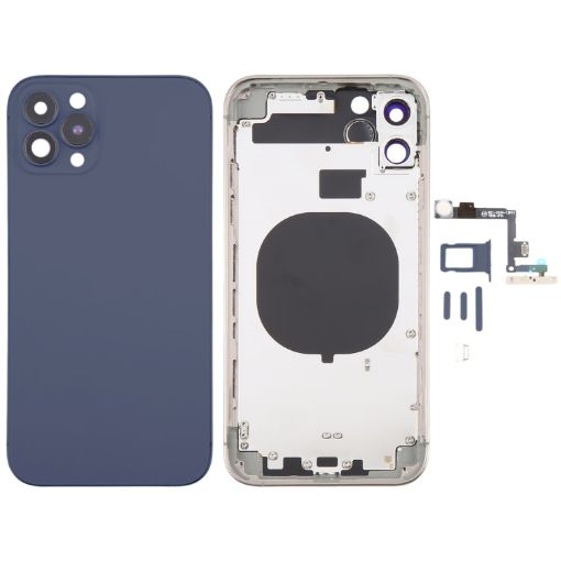 Blue Back Cover for iPhone 11 - iP15 Pro Appearance Mimic - 1