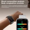 MT500 Waterproof Smart Watch - Electrocardiogram/Temperature - White - 6