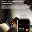 MT500 1.97" IP67 Waterproof Smart Watch - Black - 7
