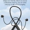 USAMS YQ24 Neck-mounted Sports Bluetooth Earphone - Black - 4