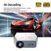 AUN A004 Pro 1080P 9000Lumen Android 9.0 LCD Projector - 7