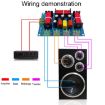 RCEDA-410 4-Way Speaker Crossover Divider - 7