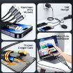 USAMS SJ739 Type-C Fast Charging Cable - Titanium Gray - 3
