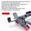 PROMEND Aluminum Cell Phone Holder for Motorcycle, Adjustable Angle, Titanium Color - 9