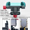 PROMEND Aluminum Cell Phone Holder for Motorcycle, Adjustable Angle, Silver - 7