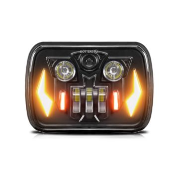 7-Inch Mechanic Car Modified Headlights For Wrangler (R16) - 1
