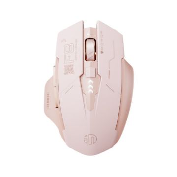 Inphic F8 Wireless Gaming Mouse - Milk Tea Color - 1