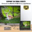 8K Ultra DP Female to Female Adapter - 6