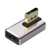 8K Displayport Adapter Converter - Male to Female Displayport Adapter - 1