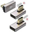 8K Displayport Adapter Converter - Male to Female Displayport Adapter - 3