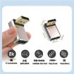 8K 60Hz Displayport Adapter Converter - Right Angle - 2
