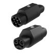 TYPE2 Tesla New Energy Vehicle Charging Pile Adapter - Black - 3