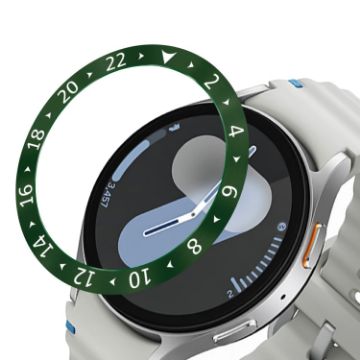 Samsung Galaxy Watch 7 40mm Green Stainless Steel Bezel Ring Cover - 1