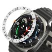 Samsung Galaxy Watch Ultra 47mm Style C Stainless Steel Bezel Ring Cover - 1