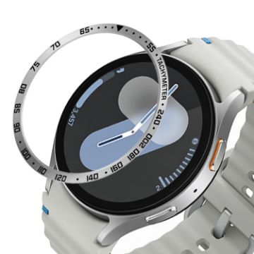 Samsung Galaxy Watch 7 40mm Style E Stainless Steel Bezel Ring Cover - 1