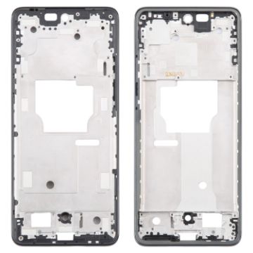 Motorola Edge 40 Neo Front Housing LCD Frame Bezel Plate - Black - 1