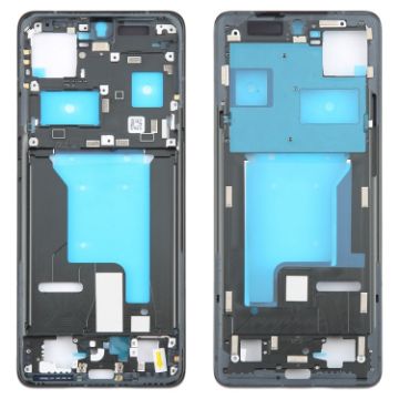 Motorola Moto X50 Ultra Front Housing LCD Frame Bezel Plate - Black - 1