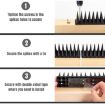 20pcs/Box 30cm 3 Rows Spikes Plastic Bird Repellent Spikes - Gray - 5