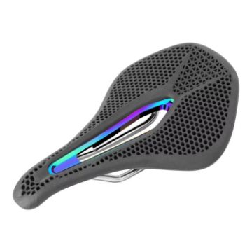 PROMEND SD-577 Bicycle Saddle - Size M - Black Color - Hollow Steel Bow - 1