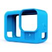 Blue Silicone Case for GoPro HERO13 Black with Wrist Strap & Lens Cover - 2