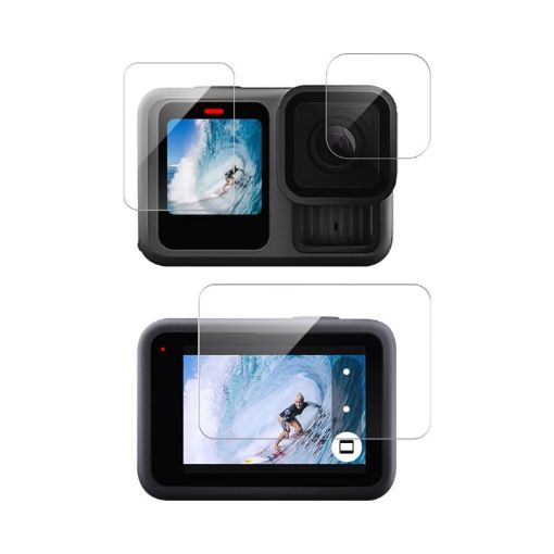 GoPro HERO13 Black Lens & Screen 9H Tempered Glass Film - 1