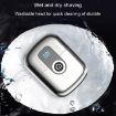 Double Ring Magnetic Electric Shaver Grey - 8
