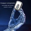 Double Ring Magnetic Electric Shaver Grey - 9
