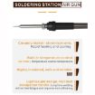 BAKU BA-898A+ Soldering Station Hot Air Station EU Plug 220V - 6
