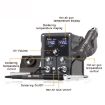 BAKU BA-898A+ Soldering Station Hot Air Station EU Plug 220V - 7