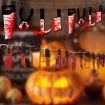 Halloween Blood Knife Pendant Decorative Flag Curtain - 2