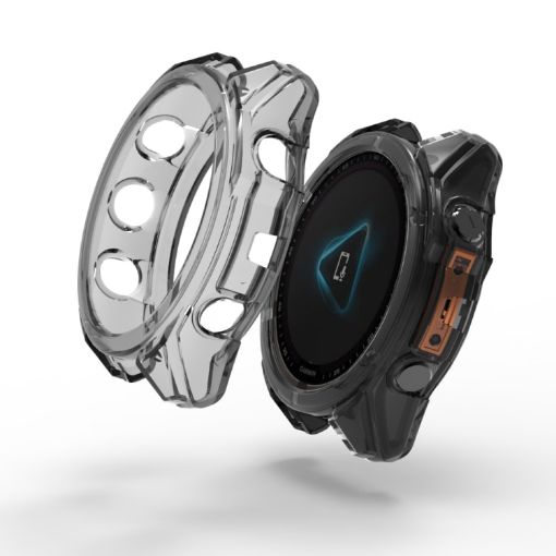 Garmin Fenix 8 AMOLED 51mm Protective Case Transparent Black - 1