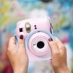 Colorful Starry Sky Camera Bag for Fujifilm Instax Mini 12 - Pink Purple - 6