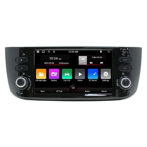 Fiat Linea Car Android Navigation Bluetooth FM Radio - 1