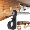 Holiday Lights Hanger Hooks - 20pcs/Box - Black - 2