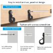 Holiday Lights Hanger Hooks - 30pcs/Box - Black - 4