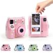 Fujifilm Instax Mini SE Photo Bag Crystal Case Pink Cat - 2