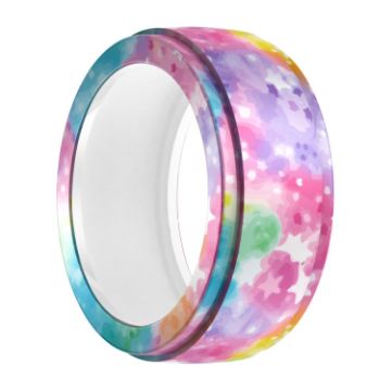 Samsung Galaxy Ring/Oura Ring Silicone Elastic Printing Cover Case - 1