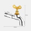Outdoor Anti-theft Faucet with Lock - 4 Minute Alloy Sparkler - 2