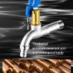Outdoor Anti-theft 4 Minute Faucet: Key 304 Stainless Steel - 6