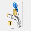 Outdoor Anti-theft 4 Minute Faucet - All Copper Pacifier - 2