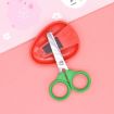 Cute Fruit & Vegetable Kids Scissors (Strawberry) - 2pcs/Pack - 5