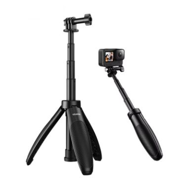 TELESIN Mini Selfie Stick Tripod 15-40cm Bracket for Sports Camera - 1