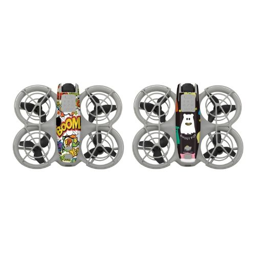 DJI Neo 2pcs Combo Drone Body Protective Stickers - Graffiti Boom + Ghost Pop - 1