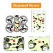 DJI Neo Drone Remote Control Sticker - Dark Camo | Protective Cover - 8