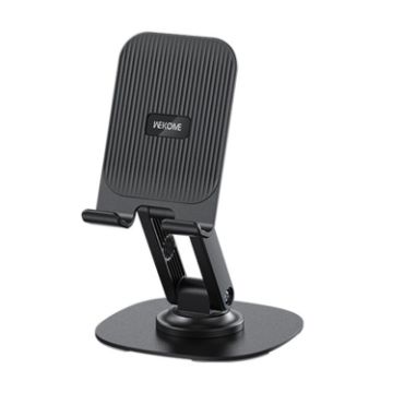 WEKOME WA-S103 Folding Rotating Desktop Holder - Black - 1
