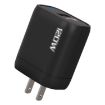 120W USB Fast Charger, US Plug (Black) - 1