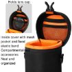 Cwatcun D157 DSLR Camera Lens Barrel Shockproof Thickened Digital Lens Bag Flip Lens Pouch - 5