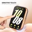 Samsung Galaxy Fit3 Rose Gold Electroplated TPU Case with Screen Protection - 4
