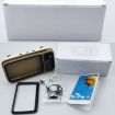 Retro Small TV Desktop Cell Phone Holder Bluetooth Speaker Silver Gray - 7